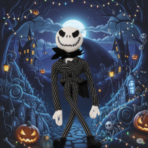 Peluche coleccionable de Jack Skellington edición limitada