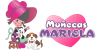 Logo de Muñecas Mariela – Peluches Coleccionables de Películas